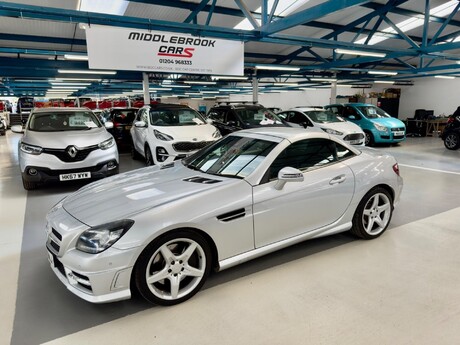 Mercedes-Benz SLK 1.8 SLK250 BlueEfficiency AMG Sport G-Tronic+ Euro 5 (s/s) 2dr 4