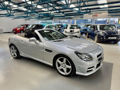 Mercedes-Benz SLK 1.8 SLK250 BlueEfficiency AMG Sport G-Tronic+ Euro 5 (s/s) 2dr 45