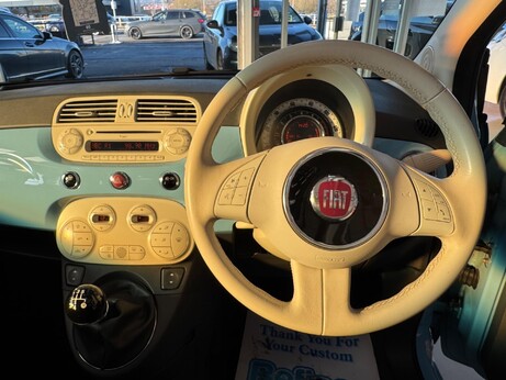 Fiat 500 1.2 Lounge Euro 6 (s/s) 2dr 18