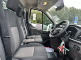 Ford Transit XLWB L4 [SOLD SP] Dropside 350 Leader Chassis Cab Ecoblue Air Con S/S EURO 14