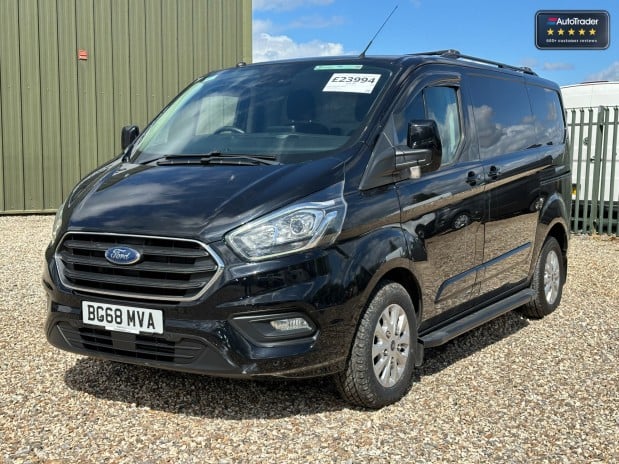 Ford Transit Custom SWB L1H1 Limited AUTOMATIC Air Con Cruise Heated Seat EURO 6 2