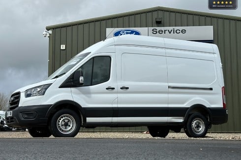 Ford Transit LWB L3H3 (SOLD IS) High Roof 350 Leader AIR CON!!! Ecoblue Side Door EURO 6