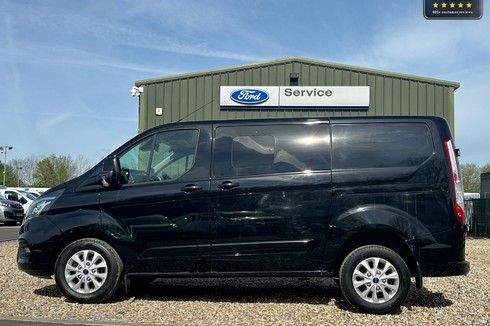 Ford Transit Custom AUTOMATIC Crew Cab SWB L1H1 320 Limited 170ps Alloys Air Con Sensors Cruise