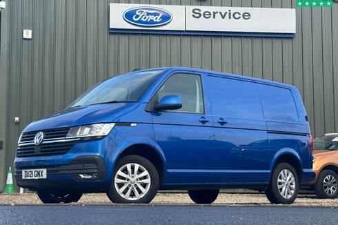 Volkswagen Transporter AUTO SWB L1 T28 Highline 150BHP Alloys Air Heated Screen Cruise EURO 6