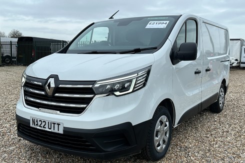 Renault Trafic SWB L1H1 [SOLD IS] Sl28 Business Plus Dci Air Con Sensors Cruise S/S Sat Na