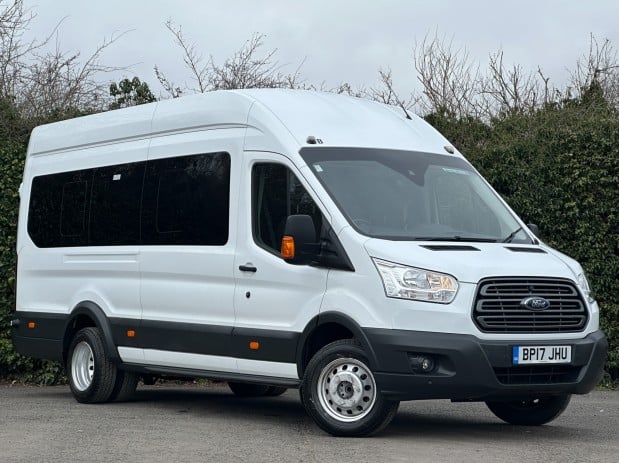 Ford Transit XLWB Minibus L4H3 High Roof Sun Roof 460 Trend 135ps 17 Seats Air Con Senso 3