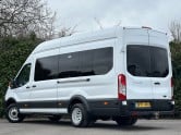 Ford Transit XLWB Minibus L4H3 High Roof Sun Roof 460 Trend 135ps 17 Seats Air Con Senso 7