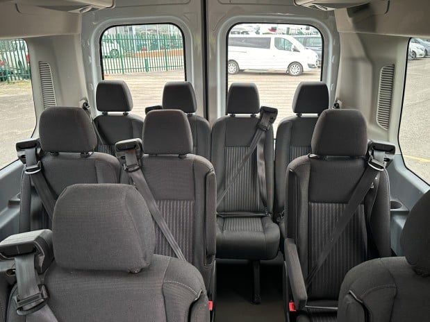 Ford Transit XLWB Minibus L4H3 High Roof Sun Roof 460 Trend 135ps 17 Seats Air Con Senso 13