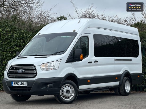 Ford Transit XLWB Minibus L4H3 High Roof Sun Roof 460 Trend 135ps 17 Seats Air Con Senso 1