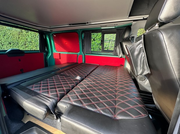 Volkswagen Transporter Camper Day Van Bed and Pop Top Highline New Shape T32 EURO 6 No VAT 2