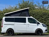 Ford Transit Custom Camper Auto Limited Pop Top Awning Tent TV Carplay NO VAT EURO 6 6