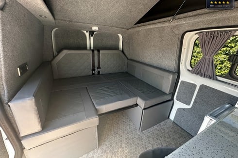 Ford Transit Custom Camper Auto Limited Pop Top Awning Tent TV Carplay NO VAT EURO 6