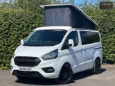 Ford Transit Custom Camper Auto Limited Pop Top Awning Tent TV Carplay NO VAT EURO 6 37