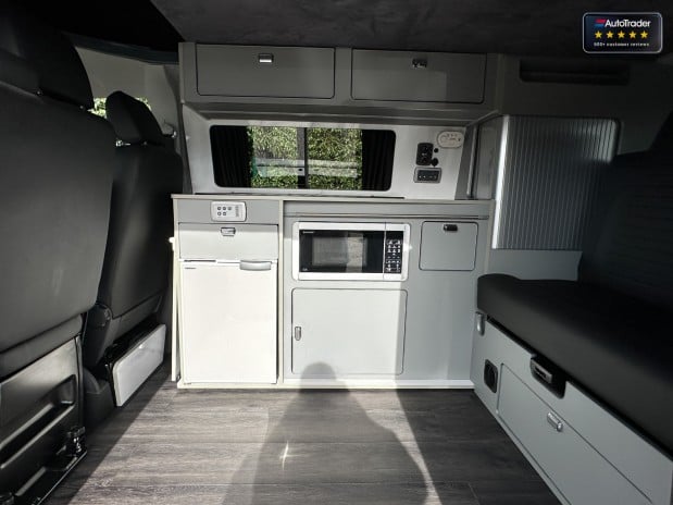 Volkswagen Transporter Camper Highline New Shape Kitchen Pop Top 4 Berth Rock N Roll Bed T28 Tdi P 10