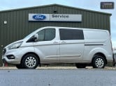 Ford Transit Custom AUTOMATIC Crew Cab LWB L2H1 170ps 320 Limited Alloys Air Con Sensors Cruise 1