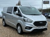 Ford Transit Custom AUTOMATIC Crew Cab LWB L2H1 170ps 320 Limited Alloys Air Con Sensors Cruise 4