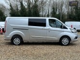 Ford Transit Custom AUTOMATIC Crew Cab LWB L2H1 170ps 320 Limited Alloys Air Con Sensors Cruise 5