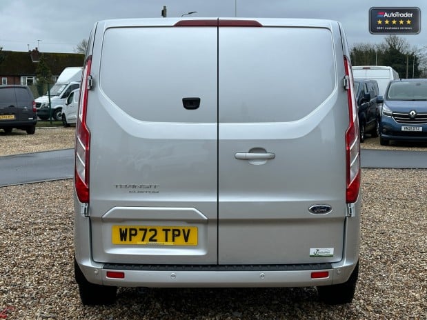 Ford Transit Custom AUTOMATIC Crew Cab LWB L2H1 170ps 320 Limited Alloys Air Con Sensors Cruise 7