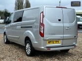 Ford Transit Custom AUTOMATIC Crew Cab LWB L2H1 170ps 320 Limited Alloys Air Con Sensors Cruise 8