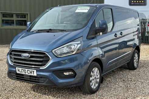 Ford Transit Custom SWB L1H1 (SOLD SP) 300 Limited 130ps Alloys Air Con Sensors Cruise EURO 6 N
