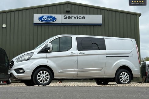 Ford Transit Custom Crew Cab LWB (SOLD MM) L2H1 320 Limited 185ps Alloys Air Cruise EURO 6