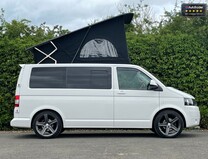 Volkswagen Transporter Camper Pop Top Kitchen 4 Berth T28 Tdi NO VAT 7