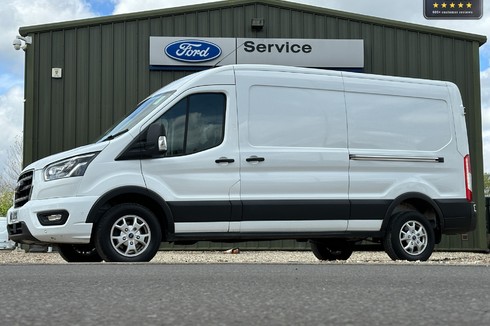 Ford Transit LWB L3H2 (SOLD SP) Medium Roof 350 Limited Mhev Alloys Air Sensors Cruise E