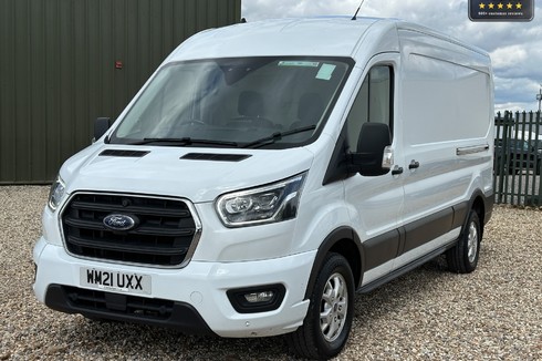 Ford Transit LWB L3H2 (SOLD SP) Medium Roof 350 Limited Mhev Alloys Air Sensors Cruise E