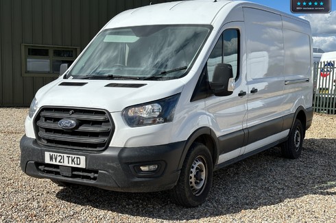 Ford Transit LWB L3H2 (SOLD SP) Medium Roof 350 Limited Alloys Air Con Sensors EURO 6