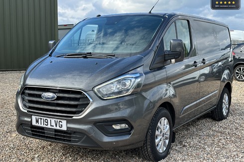 Ford Transit Custom SWB L1H1 300 Limited FWD 130ps Alloys Air Con Sensors Cruise EURO 6 NO VAT