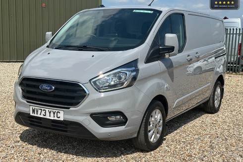 Ford Transit Custom SWB L1H1 320 170ps AUTOMATIC Limited Air Con Alloys Cruise Sensors EURO 6