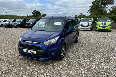 Ford Transit Connect LWB L2H1 Low Roof 240 Limited Alloys Air Sensors Cruise EURO 6 NO VAT