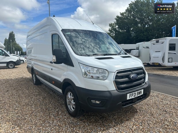 Used 2021 Ford Transit XLWB L4H3 High Roof 350 Trend Air Con and Alloys ...