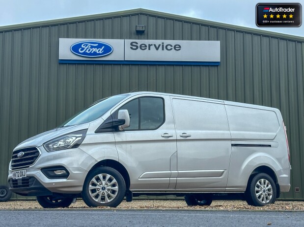 Ford Transit Custom LWB L2H1 300 130ps Limited Alloys Air Con Cruise EURO 6 1