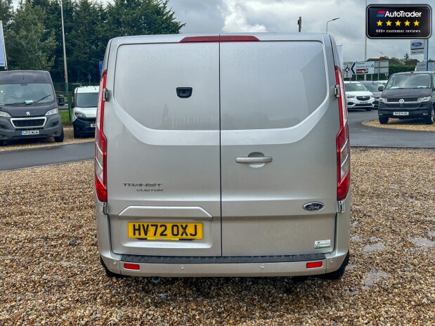 Ford Transit Custom LWB L2H1 300 130ps Limited Alloys Air Con Cruise EURO 6 7