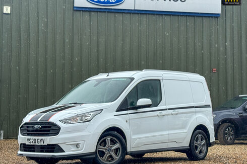 Ford Transit Connect SWB L1H1 200 Sport With Alloys Air Con Part Leather Heated Seats Sensors EU
