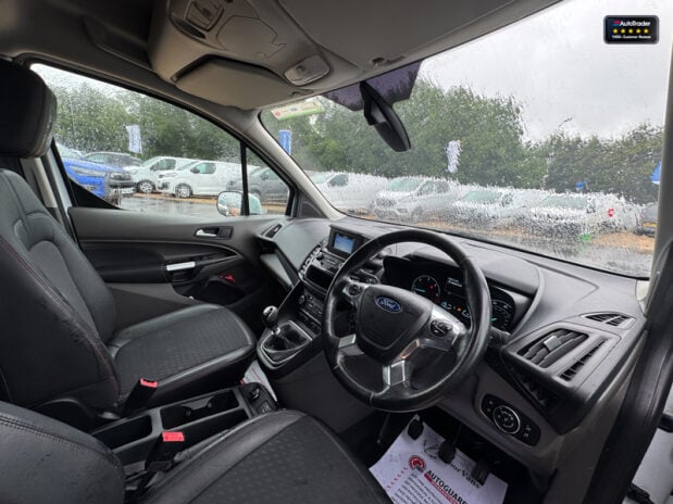 Ford Transit Connect SWB L1H1 200 Sport With Alloys Air Con Part Leather Heated Seats Sensors EU 15