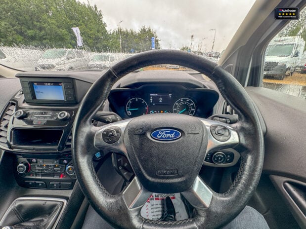 Ford Transit Connect SWB L1H1 200 Sport With Alloys Air Con Part Leather Heated Seats Sensors EU 16