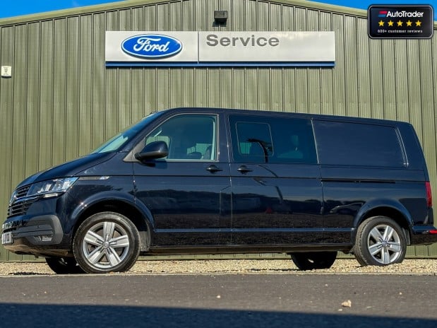 Volkswagen Transporter Crew Cab LWB L2H1 T32 150BHP Kombi Highline Alloys Air Con Sensors EURO 6 2