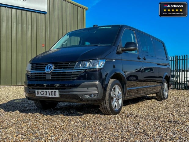 Volkswagen Transporter Crew Cab LWB L2H1 T32 150BHP Kombi Highline Alloys Air Con Sensors EURO 6 3