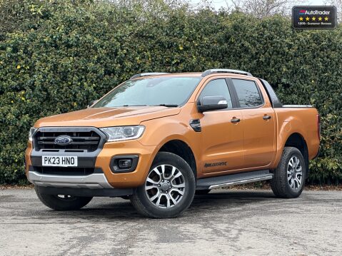 Ford Ranger AUTO Crew Cab 4X4 Wildtrak 215bhp Auto Alloys Air Con Sensors Cruise EURO 6 1