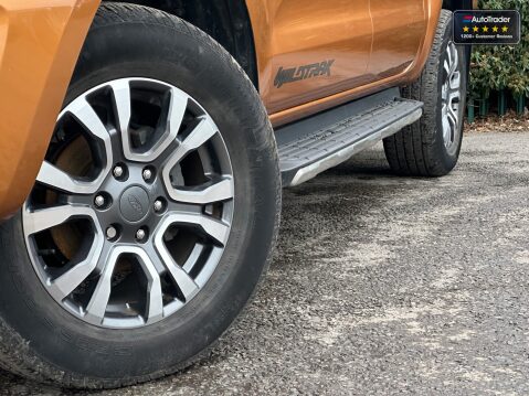 Ford Ranger AUTO Crew Cab 4X4 Wildtrak 215bhp Auto Alloys Air Con Sensors Cruise EURO 6 2