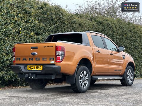 Ford Ranger AUTO Crew Cab 4X4 Wildtrak 215bhp Auto Alloys Air Con Sensors Cruise EURO 6 35