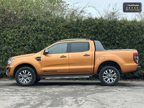 Ford Ranger AUTO Crew Cab 4X4 Wildtrak 215bhp Auto Alloys Air Con Sensors Cruise EURO 6 6