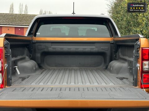 Ford Ranger AUTO Crew Cab 4X4 Wildtrak 215bhp Auto Alloys Air Con Sensors Cruise EURO 6 8