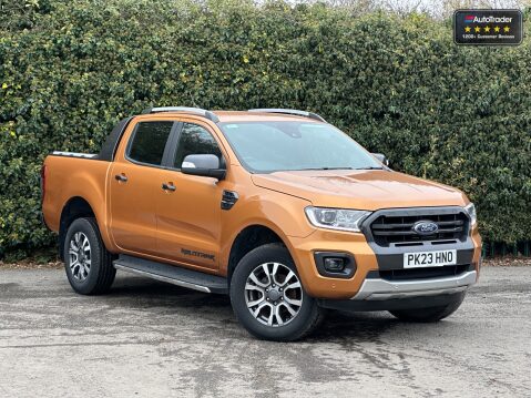 Ford Ranger AUTO Crew Cab 4X4 Wildtrak 215bhp Auto Alloys Air Con Sensors Cruise EURO 6 31