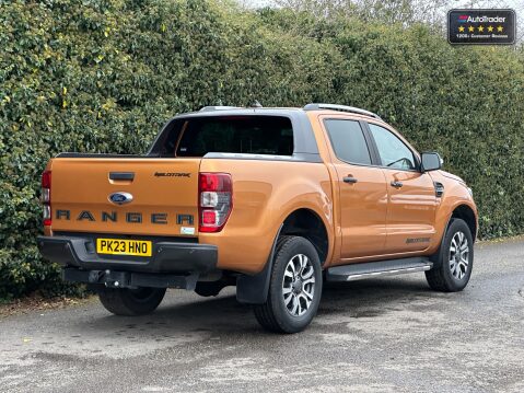 Ford Ranger AUTO Crew Cab 4X4 Wildtrak 215bhp Auto Alloys Air Con Sensors Cruise EURO 6 4