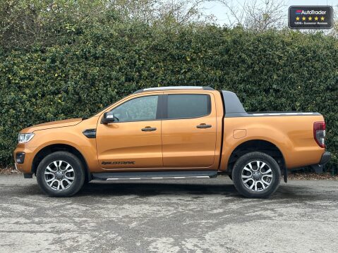 Ford Ranger AUTO Crew Cab 4X4 Wildtrak 215bhp Auto Alloys Air Con Sensors Cruise EURO 6 33