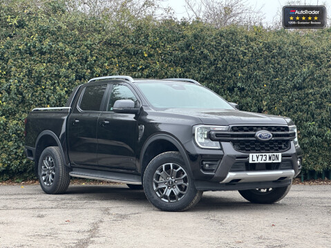 Ford Ranger NEW SHAPE AUTO Crew Cab 4X4 Wildtrak 205 BHP Air Cam Nav Carplay EURO 6 3