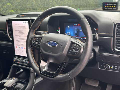 Ford Ranger NEW SHAPE AUTO Crew Cab 4X4 Wildtrak 205 BHP Air Cam Nav Carplay EURO 6 26